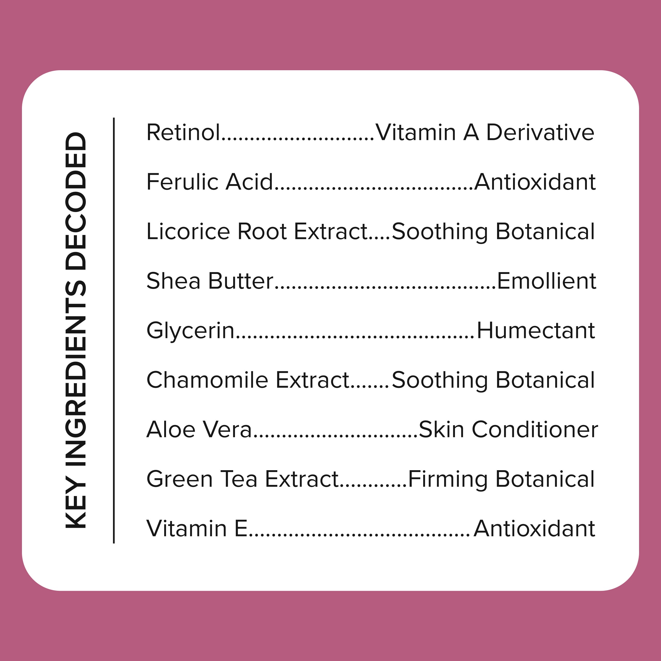 Retinol + Ferulic Acid