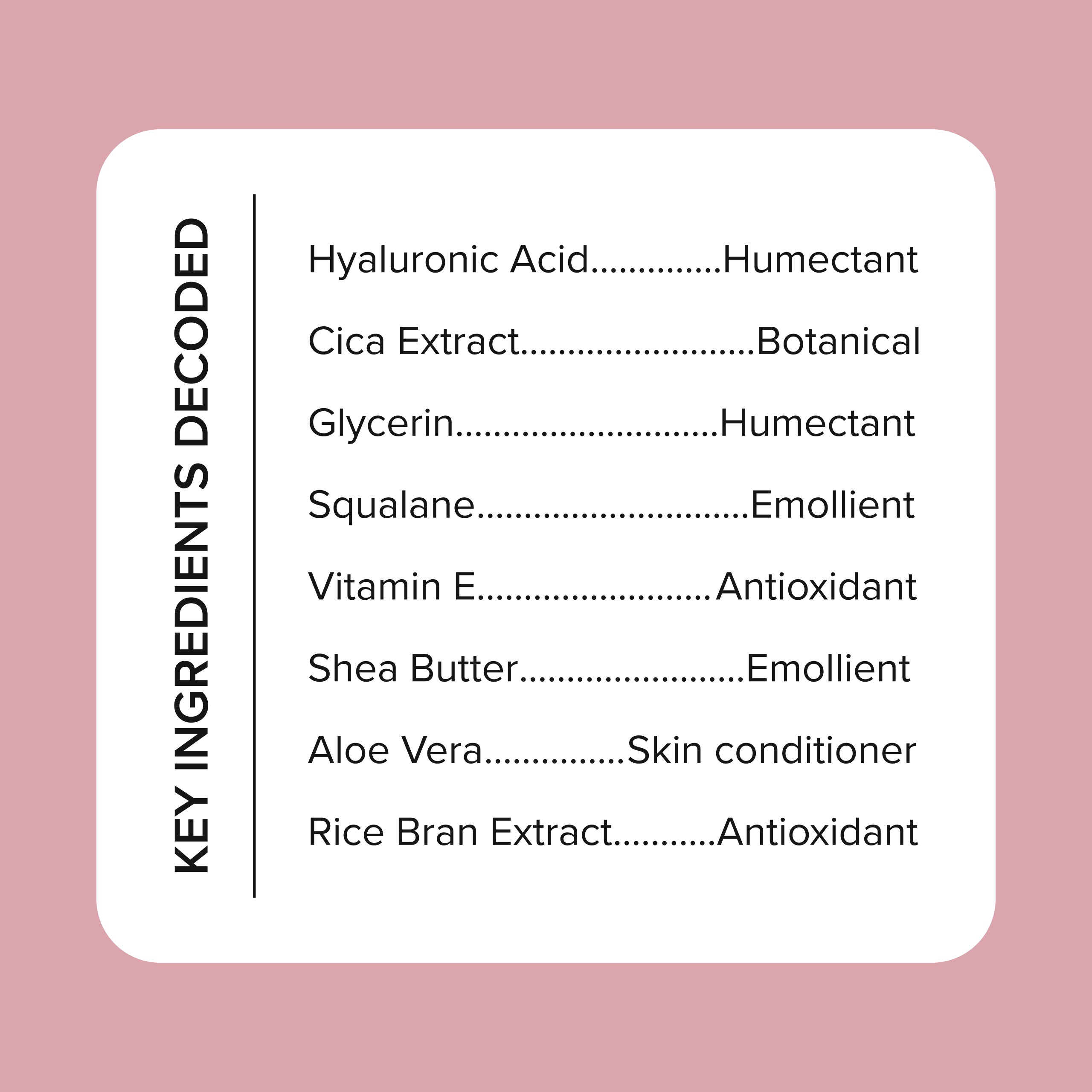 Hyaluronic Acid + Cica Extract