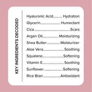 Hyaluronic Acid + Cica Extract Hydrating Moisturizer Body Cream